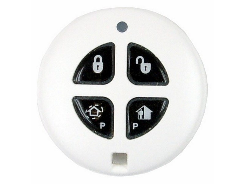 Mando a distancia con 4 botones que se comunica con la central de alarma Supersure