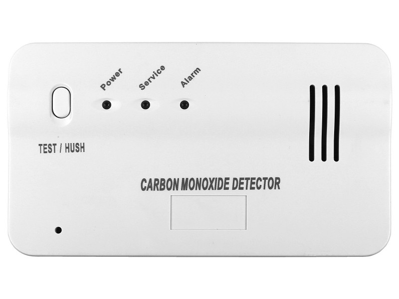 Detecta escapes y fugas de monóxido de carbono y envía una señal de alerta a la central Supersure compatible