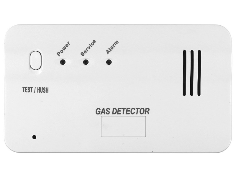 Se activa de forma automática al detectar escapes y fugas de gas natural, butano o propano, alertando a los usuarios