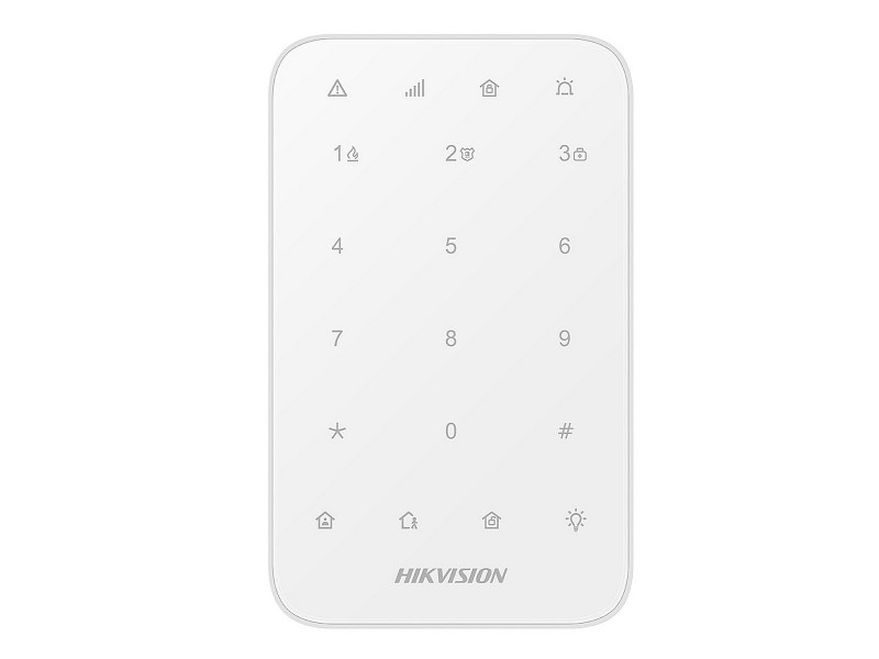 Permite a distintos usuarios armar y desarmar el sistema de alarma AX-Pro usando un PIN personalizable