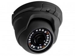Cámara de vigilancia domo Full HD exterior color gris cctv