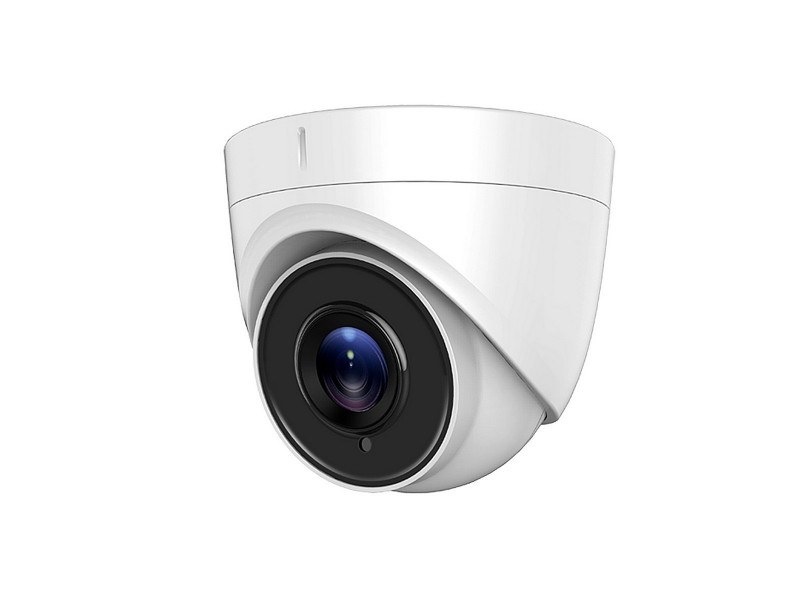 Cámara domo de lente fija gran angular y resolución 4K, apta para instalación en interior y exterior gracias a su carcasa IP66