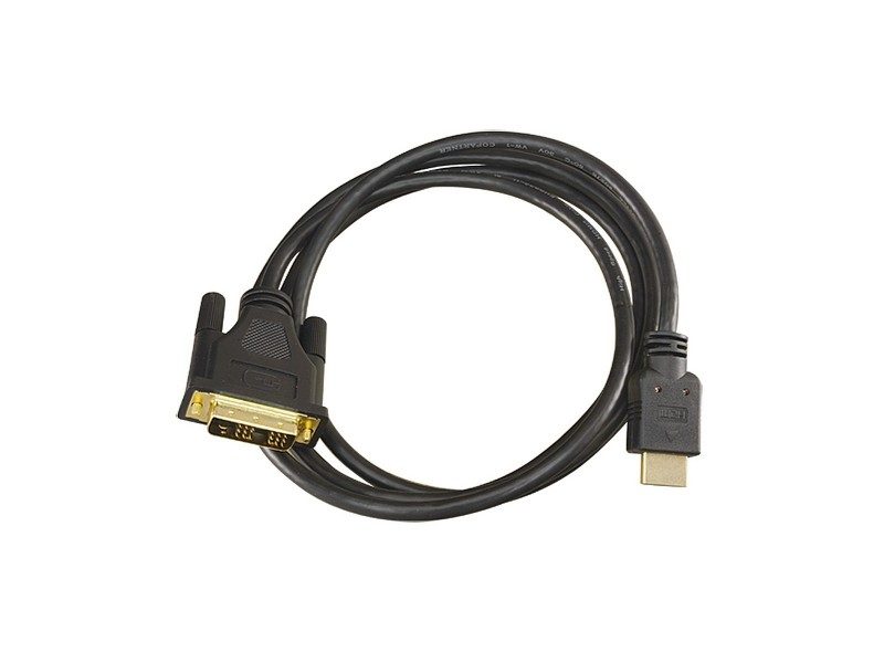 Cable de HDMI a DVI para conectar ordenadores y equipos con salida DVI en pantallas con HDMI