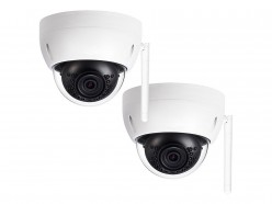 pack de cámaras de vigilancia wifi para exterior con grabación en tarjeta interna