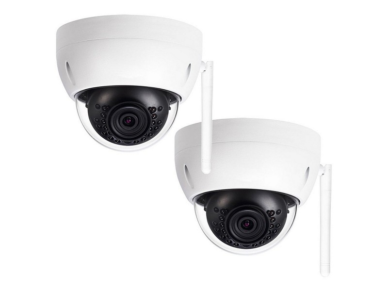 pack de cámaras de vigilancia wifi para exterior con grabación en tarjeta interna