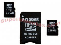 Ampliación tarjeta microSD de 32 Gb a 256 Gb clase 10