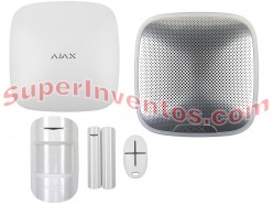 Kit de alarma anti robos Ajax con sirena exterior