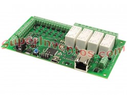 Controlador Ethernet 4 relés 16A ds3484