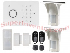 Alarma para casas con GSM Aurora G5 Touch exterior