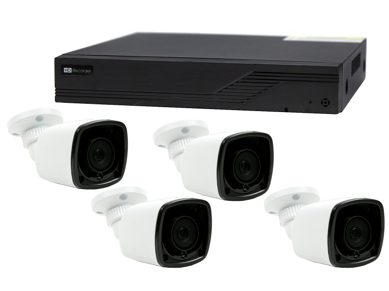 Kit de videovigilancia calidad 4 K para exterior