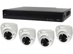 Kit de videovigilancia UHD 5 Megapíxeles con cámaras varifocales