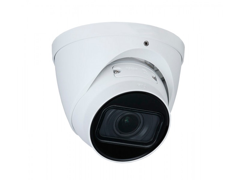 Cámara IP domo 2 Mp varifocal smart IR 40M exterior PoE