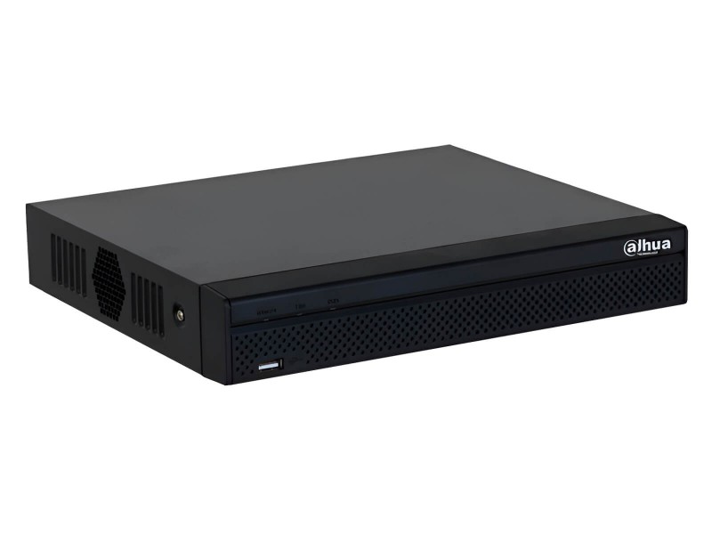 grabador digital dahua 4K para videovigilancia y control de seguridad. Incluye puerto USB para fácil acceso y configuración