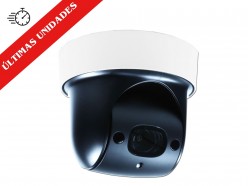 Cámara de vigilancia IP con movimiento y zoom para interior, instalación en techo. PTZ con grabación en tarjeta interna