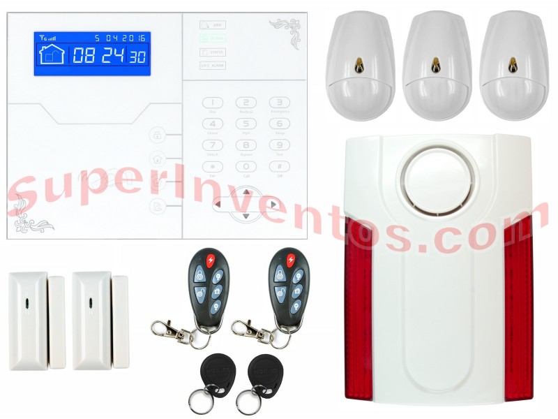 Kit alarma seguridad completa SafeMax i20