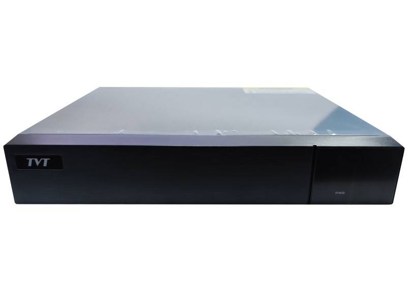 Grabador TVT TD-2104NS-HP-H (S132176), vista frontal del equipo