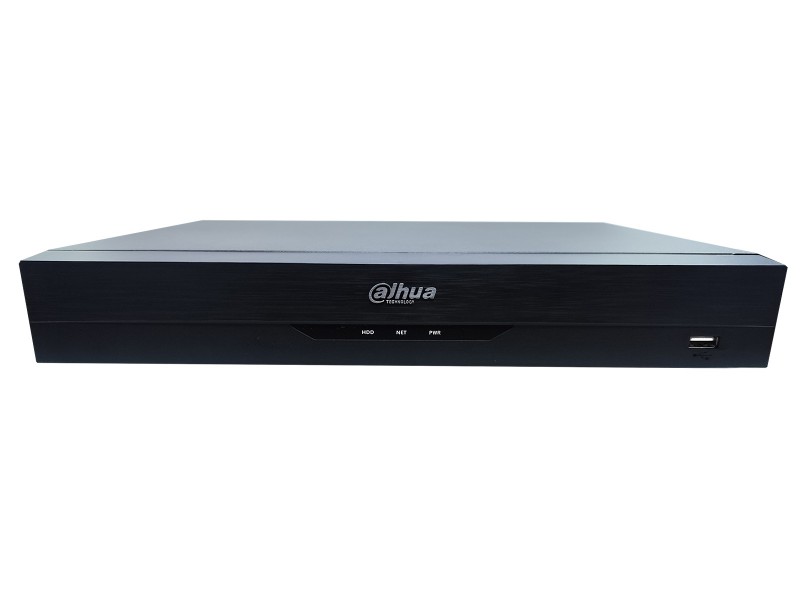 Grabador DVR Dahua 4 K con 8 canales de vídeo y entradas cableadas PRO