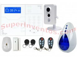 Kit de alarma SafeMax i20 con cámara IP para verificación visual y sirena