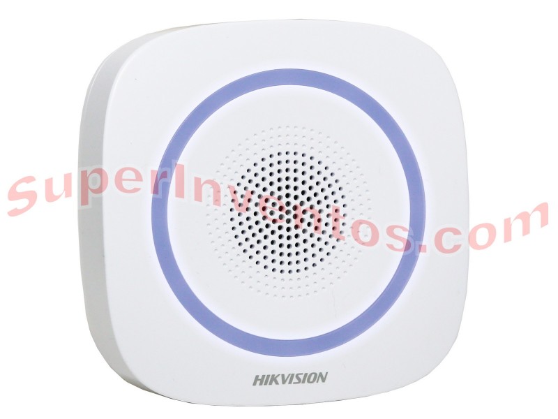 Sirena de interior luz azul Hikvision AX-Pro