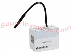 Relé domótica 1 salida NO/NC 13A para alarma Hikvision AX-Pro