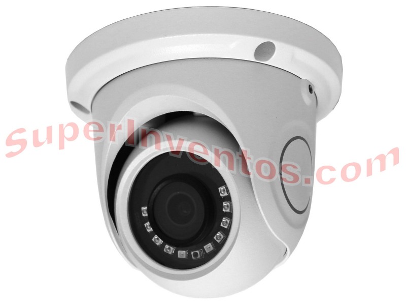 Cámara de vigilancia 4K lente 2,8 mm con infrarrojos