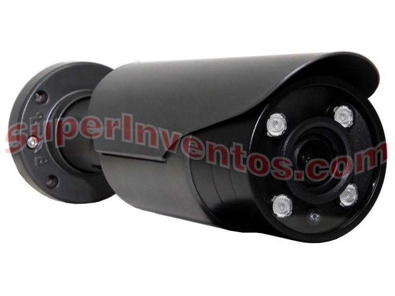 Cámara 4K/ 8 MP lente varifocal motorizada 3,3-12 mm exterior