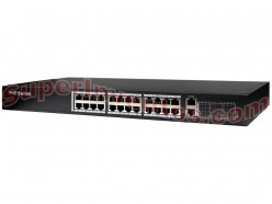 Switch 24 puertos PoE 10/100 Mbps