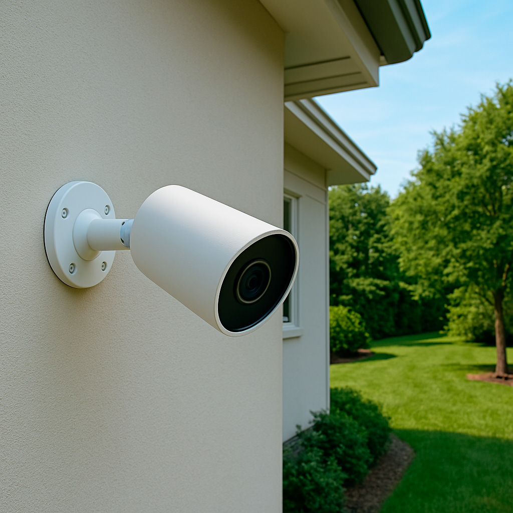 Ajax BulletCam 5 MP instalacion exterior
