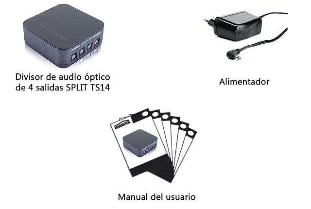 Su manual del usuario le explica todo lo que necesita saber sobre este divisor de audio.