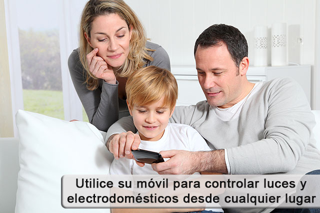 Controle los electrodomésticos de su casa a través del móvil.