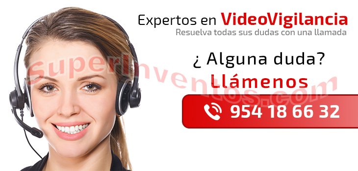 Asesoramiento técnico y comercial gratis por expertos en videovigilancia.