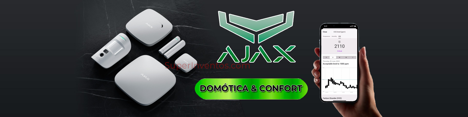 Slide Ajax Domotica